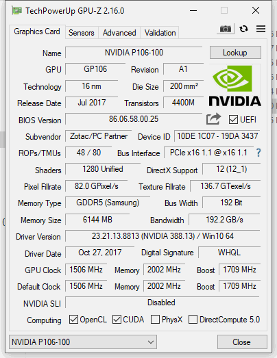 MINING-PG - Support