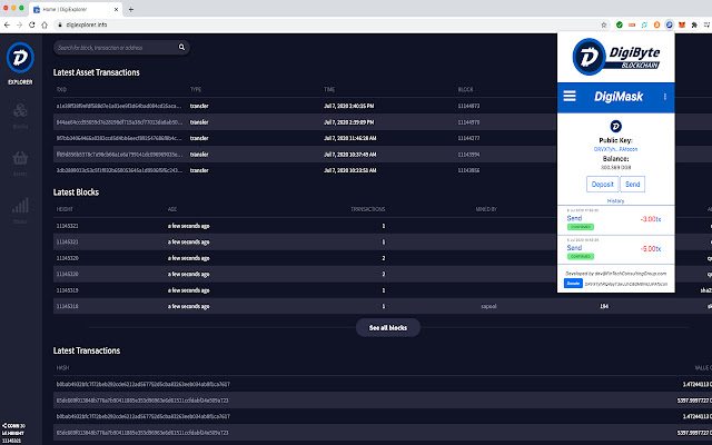 Digibyte (DGB) Block Explorer | NOWNodes