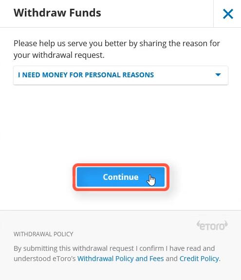 Does eToro charge withdrawal fees? | eToro Help