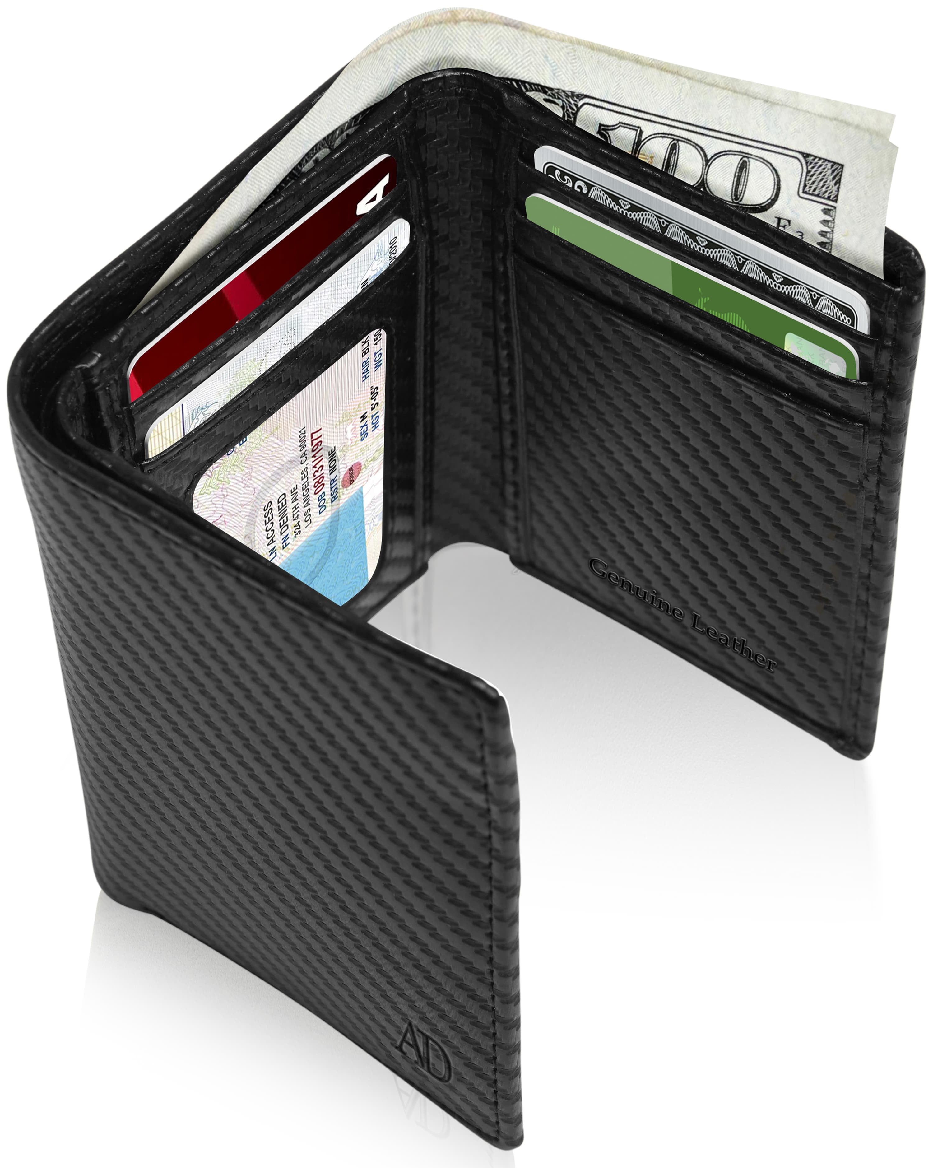 Trifold Men's Wallet with Inside I.D. Window – ili New York