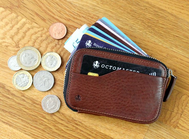 The Nodus Compact Coin Wallet Can Hold Up To 17 Cards