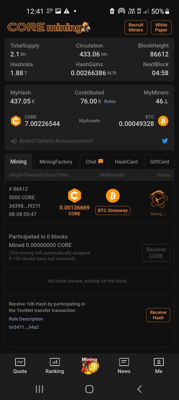 ‎Bitcoin Mining (Crypto Miner) on the App Store