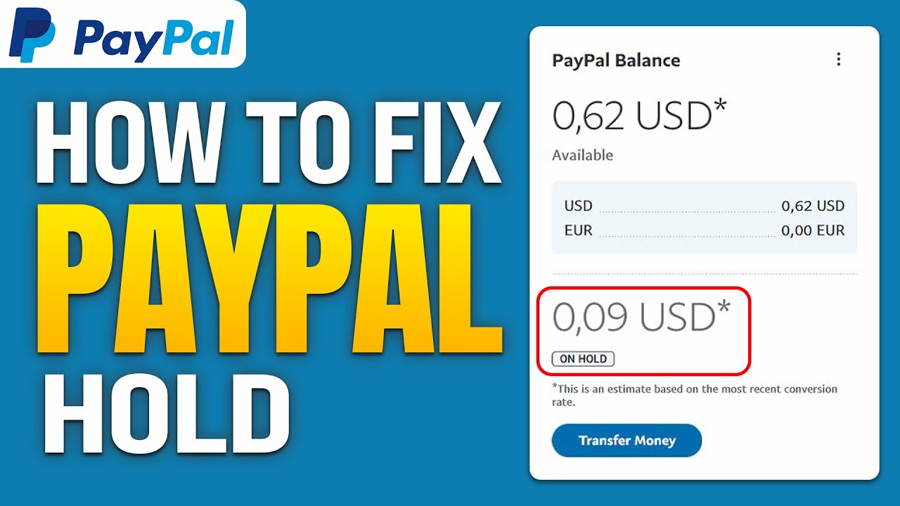 Why is my payment on hold or unavailable? | PayPal AU