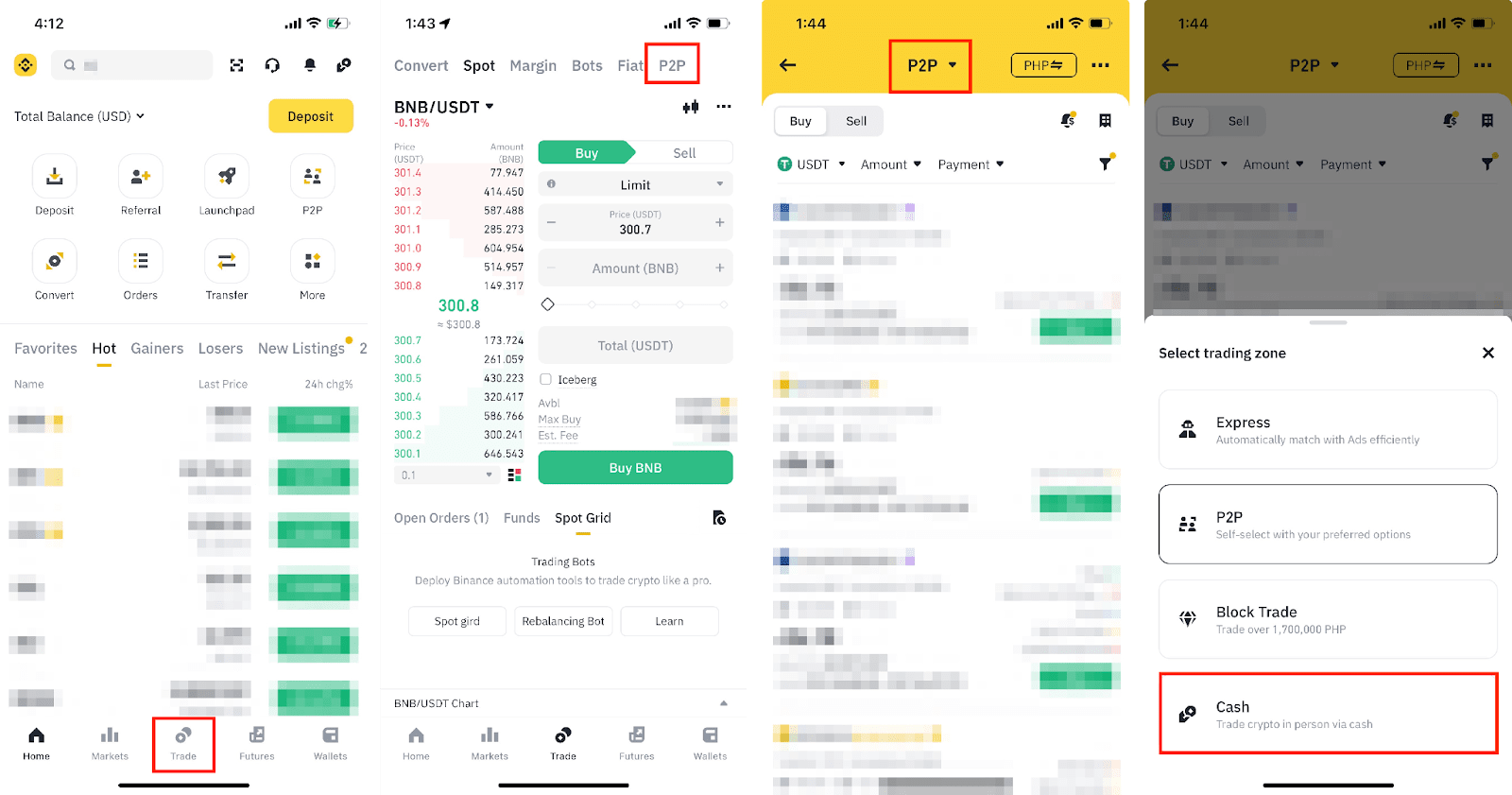 How to sell Binance Smart Chain (BNB)