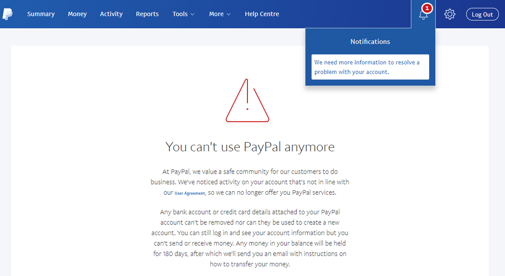 Has PayPal limited your merchant account? We can help! - Alphacomm