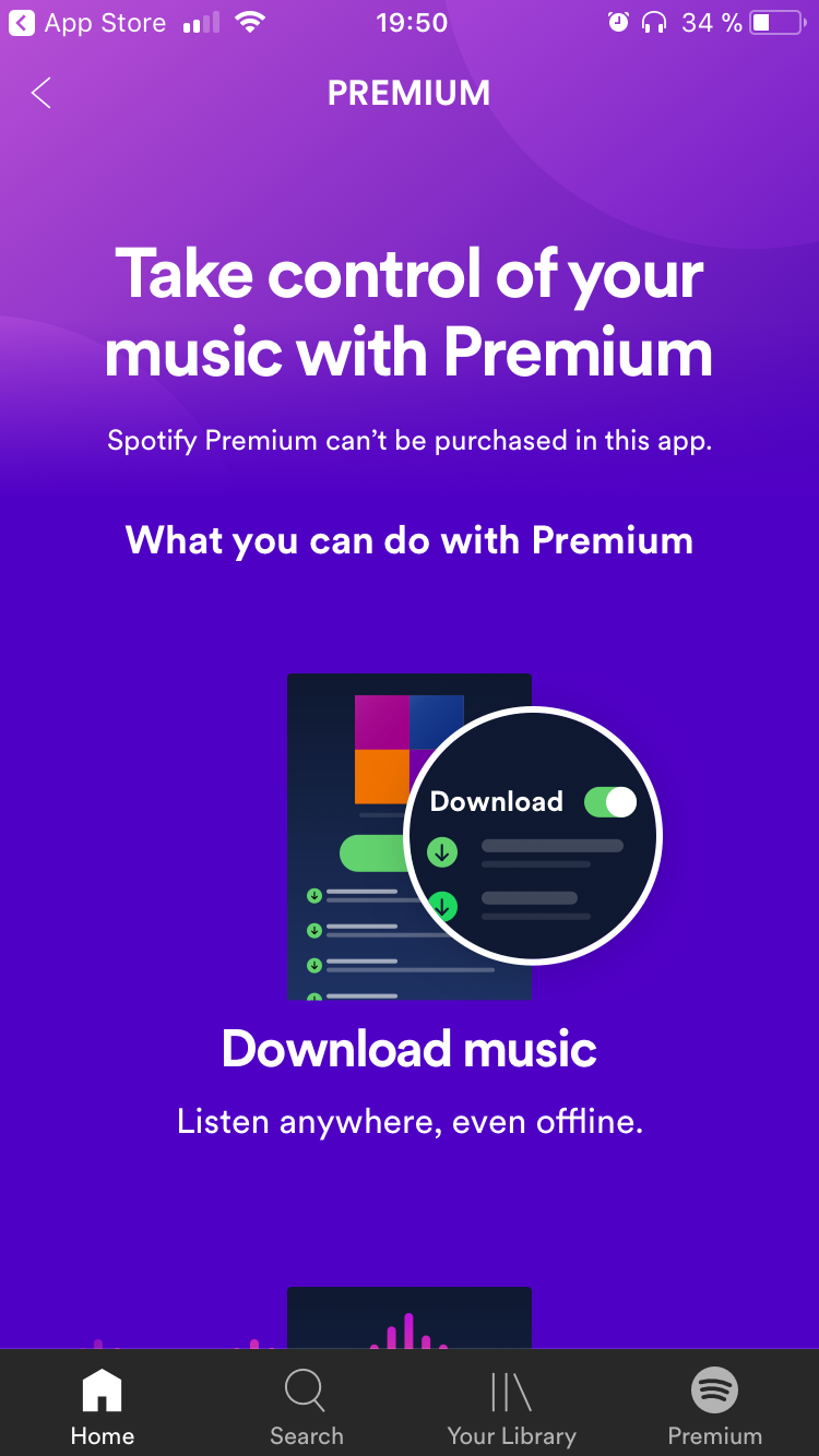 Spotify is removing App Store payment option for legacy subscribers | TechCrunch