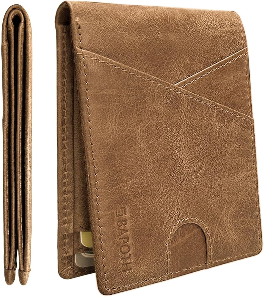 Minimalist Wallet - 3 Card Slots - ID Slot - Front Pocket Wallet – DnA Leather WA