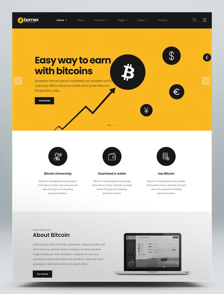 10 Best Cryptocurrency & Bitcoin Website Templates - cryptolog.fun