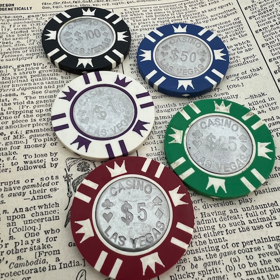 Standard Poker Chip Values or Denominations