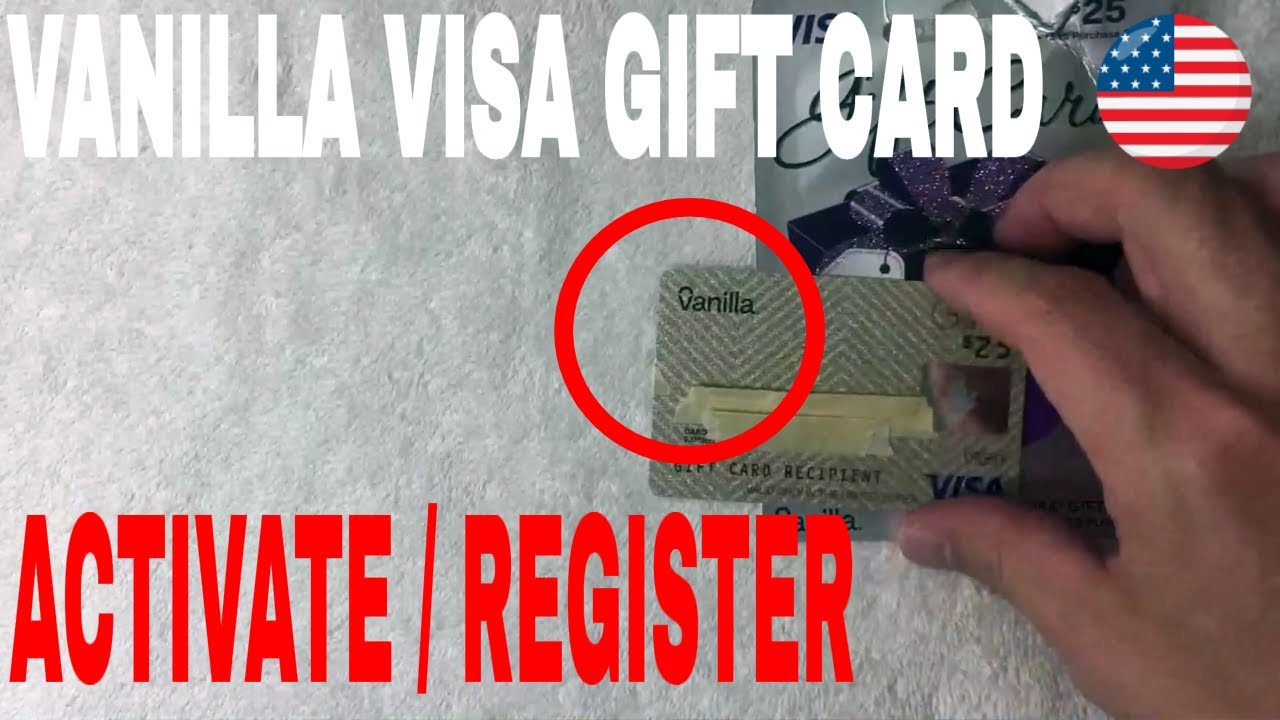 How To Register Your Vanilla Visa | GiftCardGranny