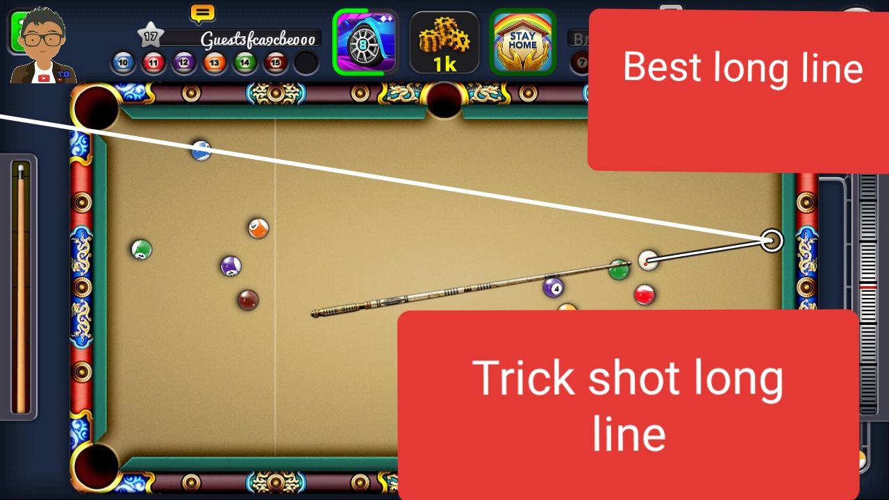 Download 6 Long Line Aim Pool For 8Ball android on PC