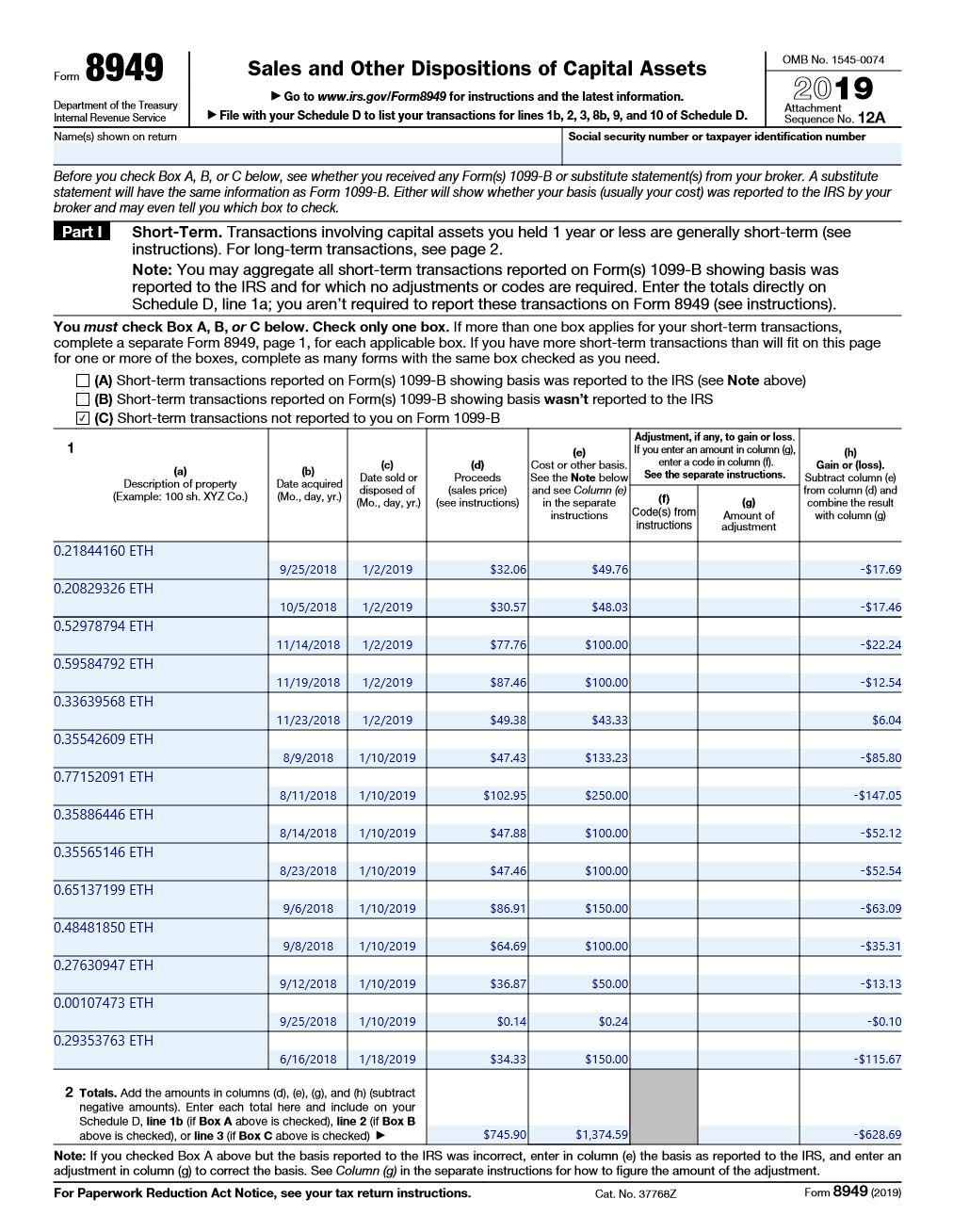 Crypto Taxes: The Complete Guide ()