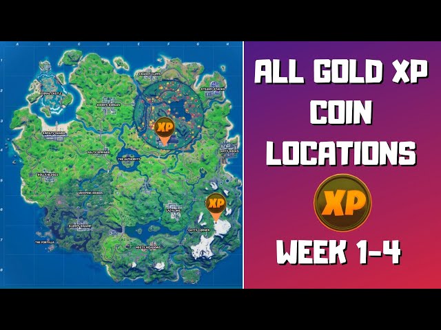 Fortnite Season 4 Week 9 XP Coins - Pro Game Guides