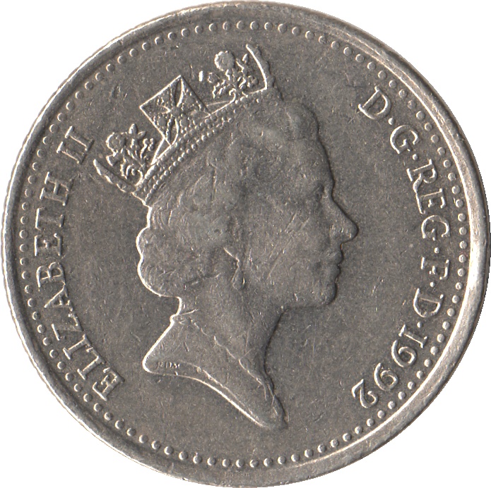 Ten Pence (Small), Coin from United Kingdom - Online Coin Club