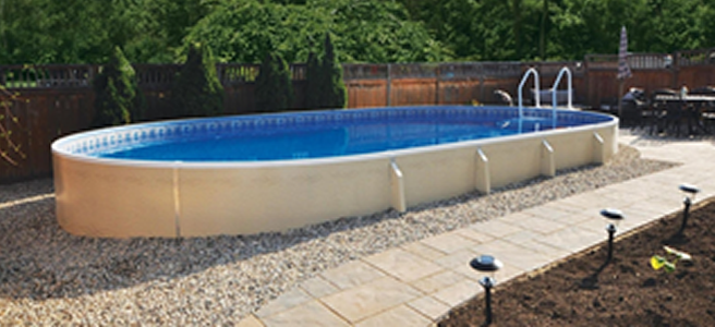 Semi-Inground / Onground Pool sales and installation. Quality Pool Builder