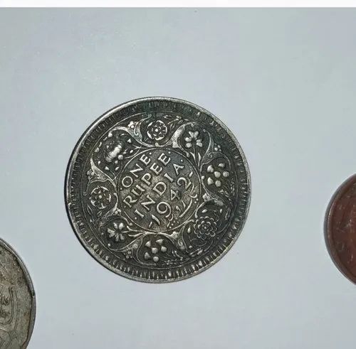 1/2 rupee , India - British - Coin value - cryptolog.fun