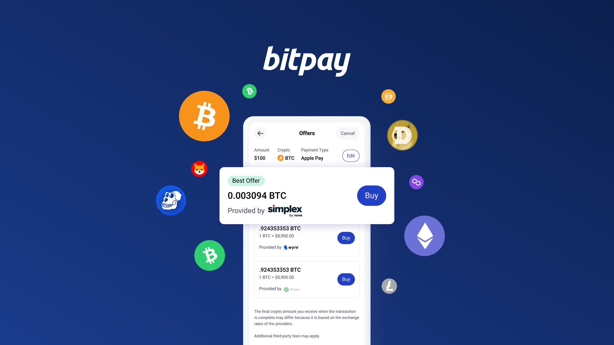 ‎BitPay - Bitcoin Wallet & Card on the App Store