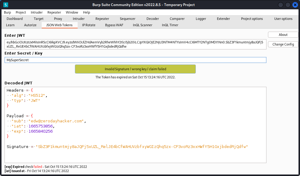 JSON Web Tokens - cryptolog.fun