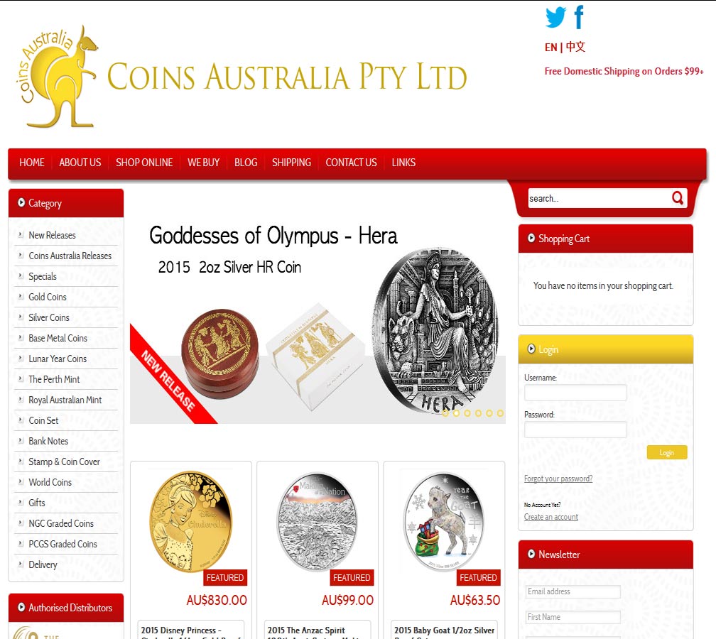 Southern Cross Coins | Melbourne Australia