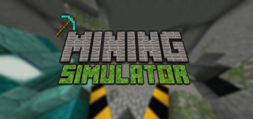 Mining Simulator Minecraft PE Map