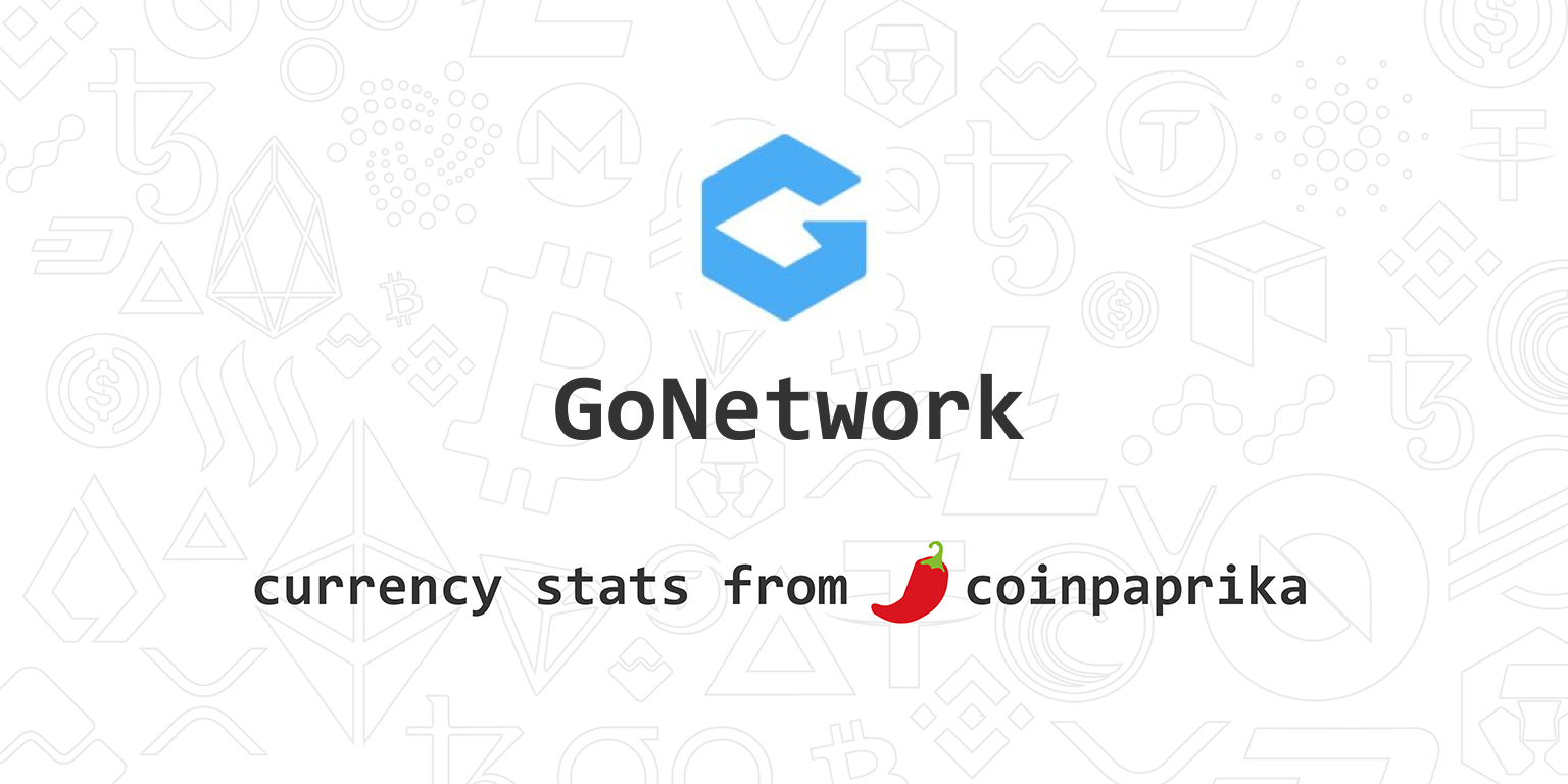 GoNetwork (GOT) coin: Crypto Price Chart GoNetwork (GOT)/USD Exchange Rate, Quotes | BeatMarket