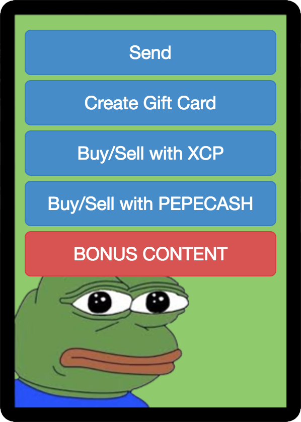 Rare Pepe Wallet