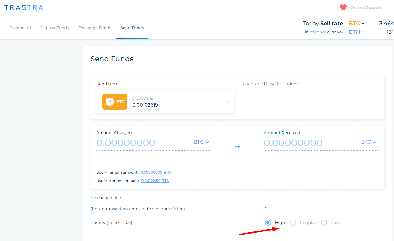 Bitcoin Average Transaction Fee