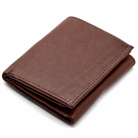 ID Stronghold | Men's RFID Wallet Trifold with Flap | RFID Blocking