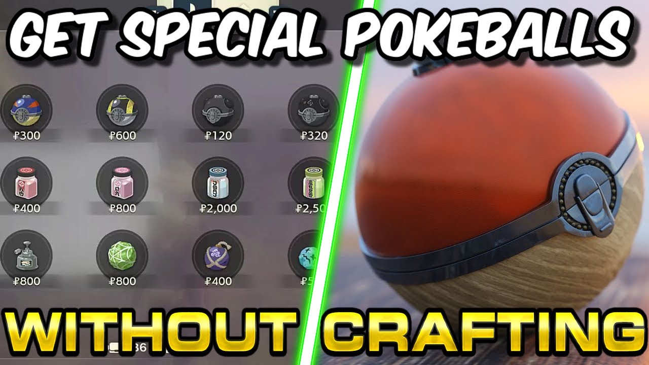 Pokemon Legends: Arceus - Every Kind of Poke Ball and How to Craft Them