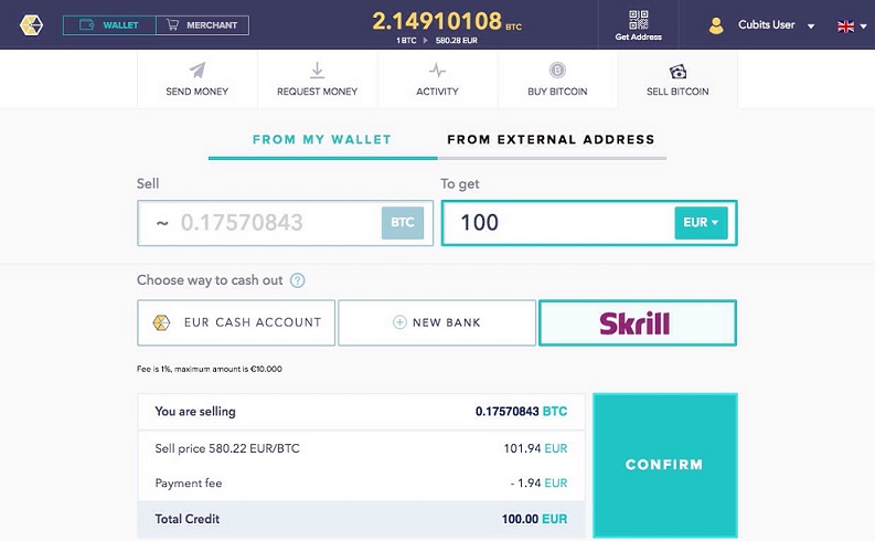 Sell Bitcoin with Skrill | P2P Crypto Exchange | BitValve