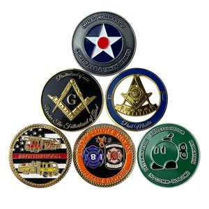 Masonic Challenge Coins | Free Artwork, Molds, & Shipping