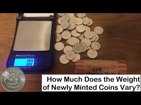 Coin weight tolerances | Coin Talk