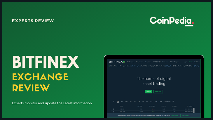 Bitfinex Exchange Review - Details, Pricing, & Features