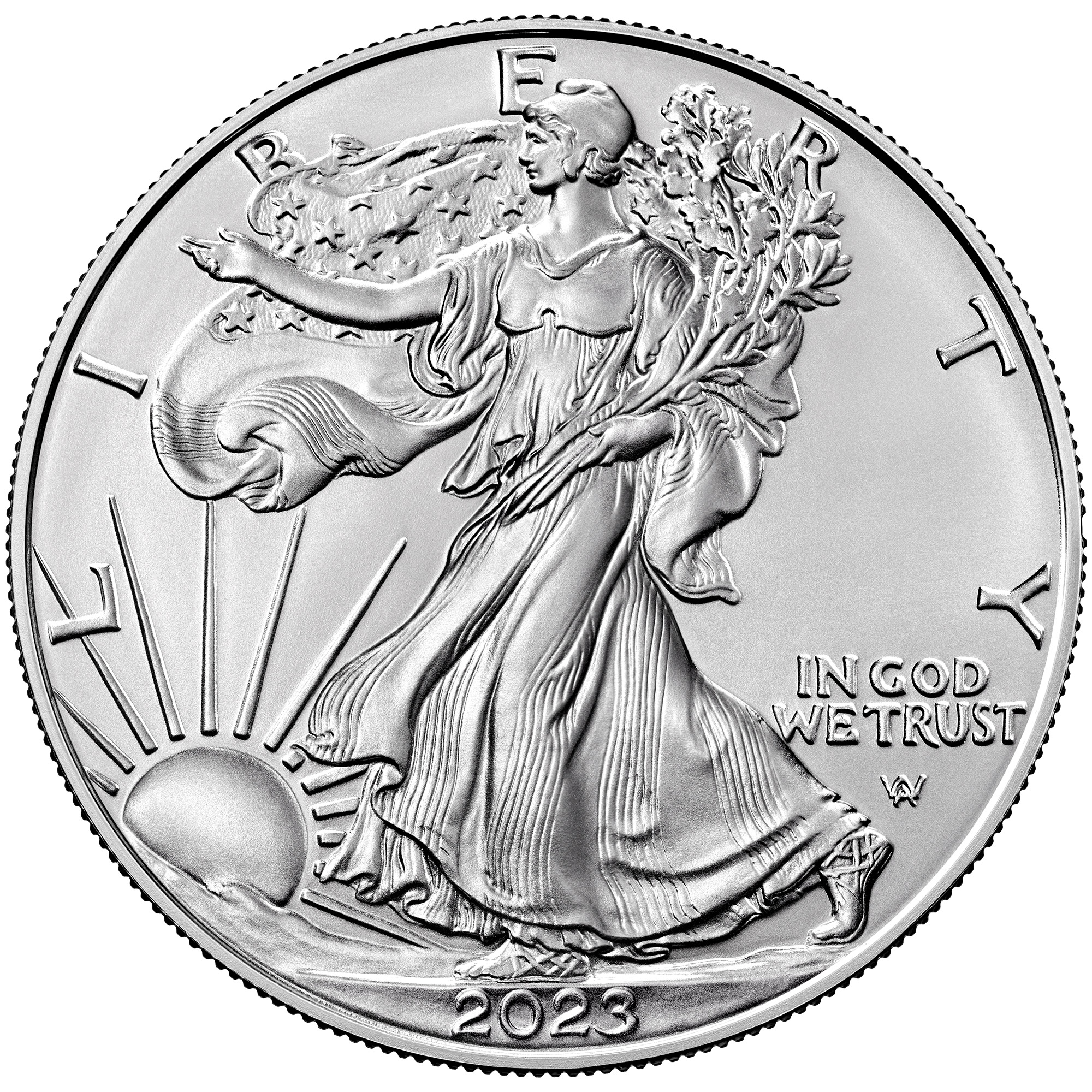 1 oz American Eagle Silver Bullion Coin - Mixed Dates | KJC Bullion