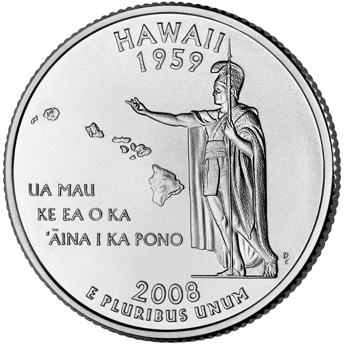 Souvenir Coin, Hawaiian Islands - Gold - Welcome to the Islands