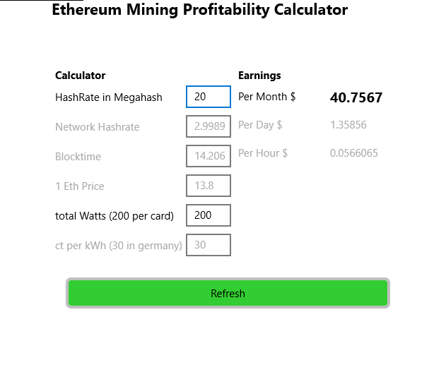 Mining Rig Builder and Profitability Calculator - ETH | OuterVision