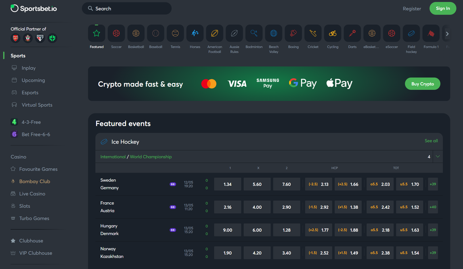 10+ Best Bitcoin & Crypto Sports Betting Sites [March ]