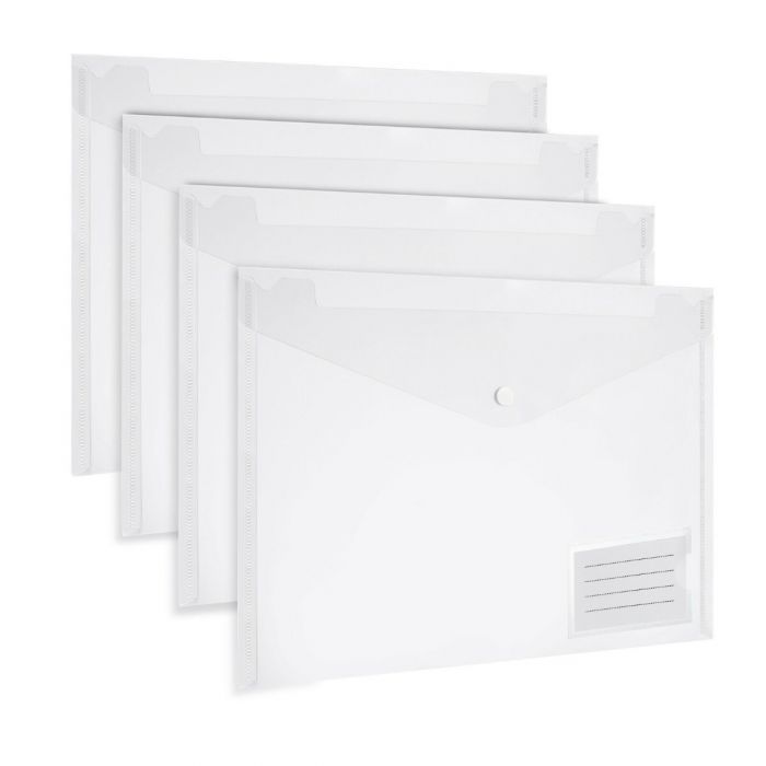 A4 Clear Anti-static Document Wallets - Static Safe Environments