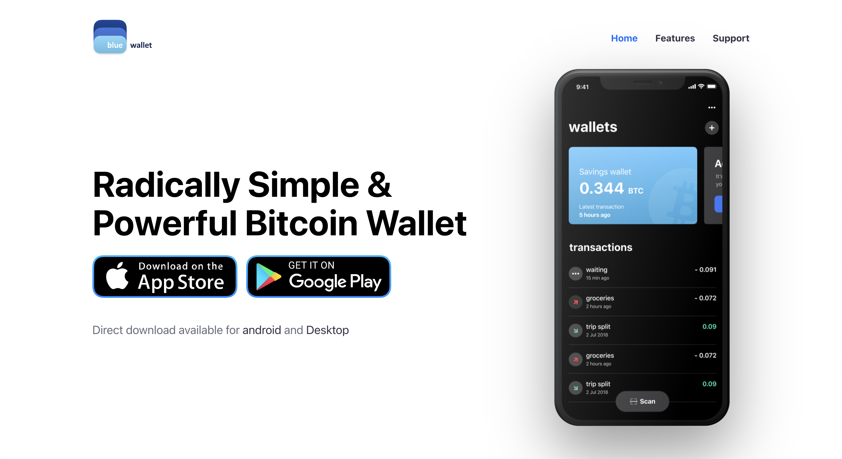 GitHub - BlueWallet/BlueWallet: Bitcoin wallet for iOS & Android. Built with React Native