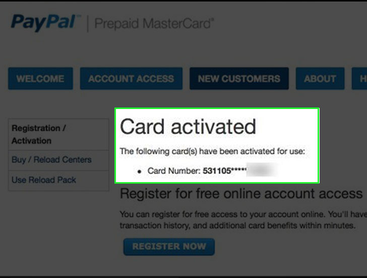 PayPal Prepaid Card_ Different Methods To Activate