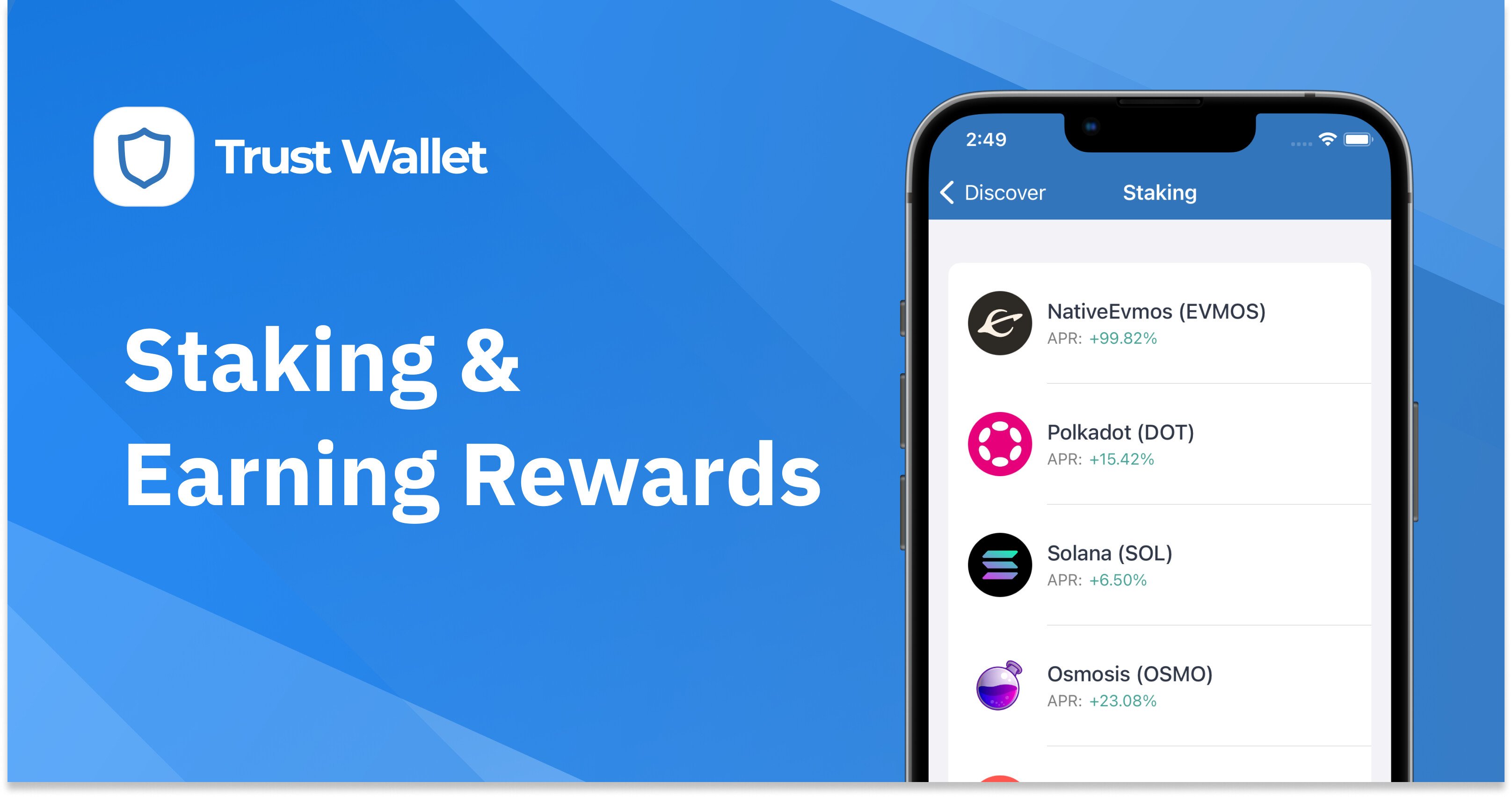 Stake Your Crypto and Earn Rewards | Trust