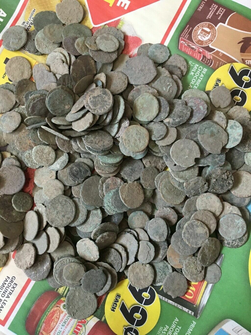 Uncleaned Coins and Coin Lots