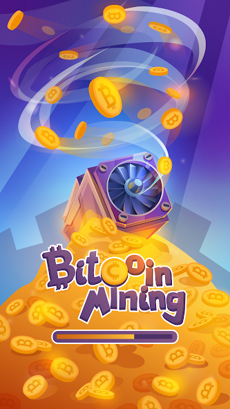 Bitcoin mining: idle simulator Mod APK Descargar