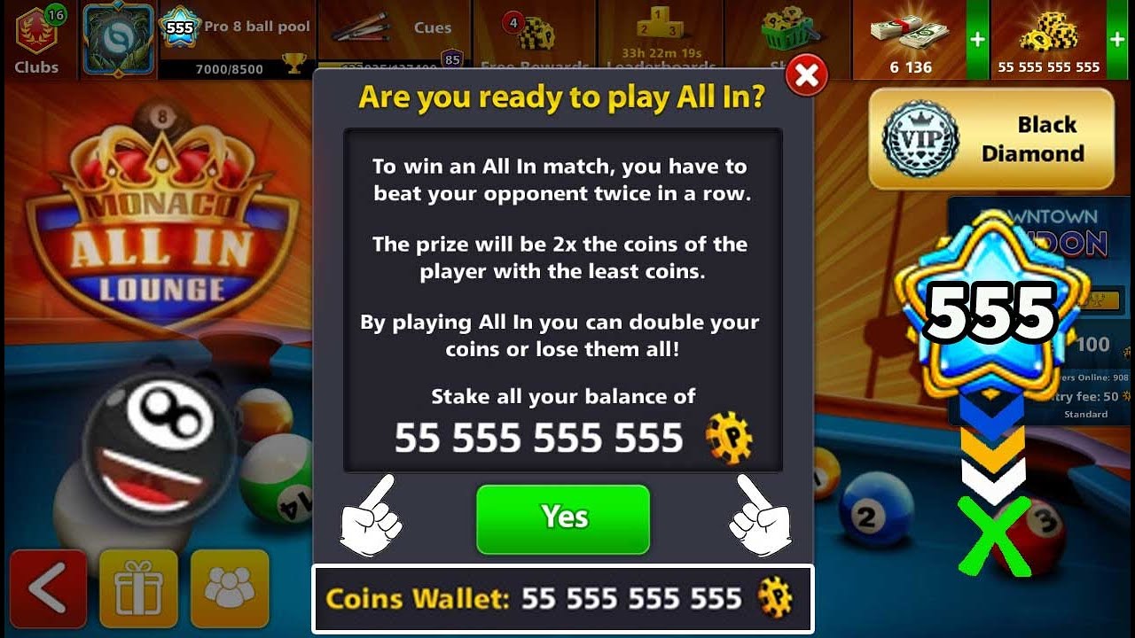 8 Ball Pool MOD APK (Menu: Long line/Anti-ban) Download