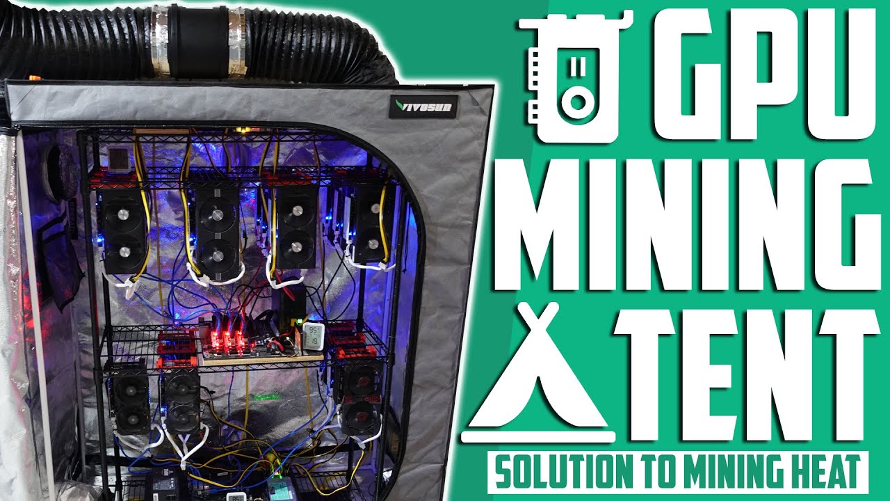 GPU Mining Cooling Solution. NO AC!! | Bitcoin mining rigs, Bitcoin mining, Ethereum mining