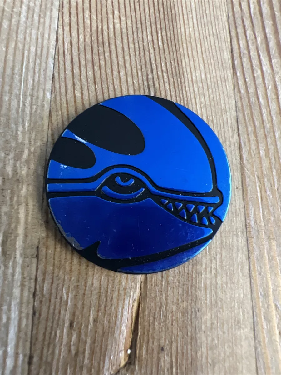 Pokemon Primal Kyogre EX Collectible Coin (Blue Confetti Holofoil)