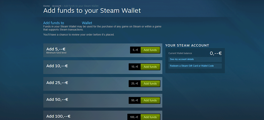 Can Steam Wallet turn into paypal money?