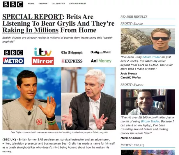 SPECIAL REPORT: Brits Are Listening To Bear Grylls And They’re Raking In Millions From Home