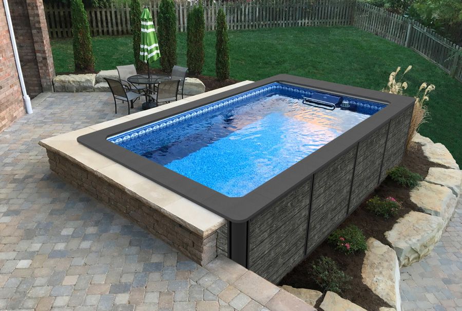 Poolscom - Enjoy a Fiberglass Cocktail Pool %