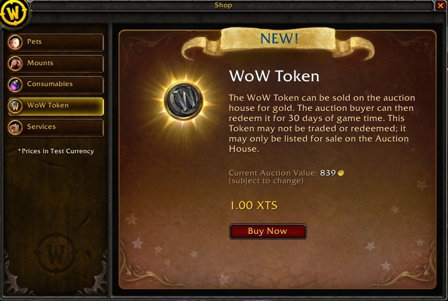 Blizzard Restricting WoW Token Purchases on November 21st - Wowhead News